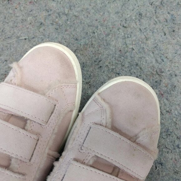 Ugg Australia Alix Spill Seam Womens Size 7 Shoes Pink Suede Leather Seashell - Picture 12 of 14